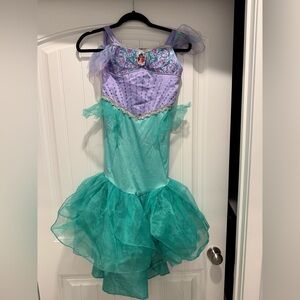 Mermaid Princess Kids Costume - Purple and Green , size 4-6